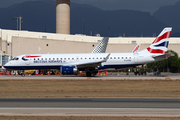 British Airways Embraer ERJ-190SR (ERJ-190-100SR) (G-LCAG) at  Palma De Mallorca - Son San Juan, Spain