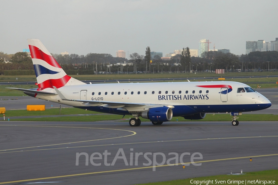 British Airways (CityFlyer) Embraer ERJ-170STD (ERJ-170-100) (G-LCYD) | Photo 26229