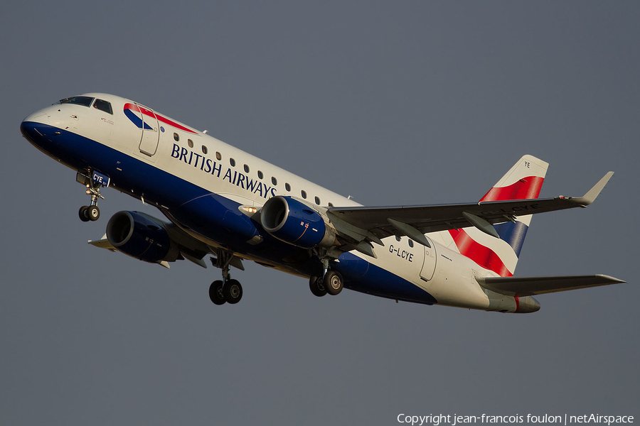 British Airways (CityFlyer) Embraer ERJ-170STD (ERJ-170-100) (G-LCYE) | Photo 267193