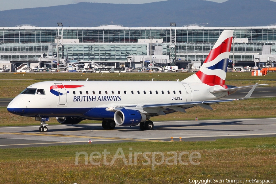 British Airways (CityFlyer) Embraer ERJ-170STD (ERJ-170-100) (G-LCYE) | Photo 18149