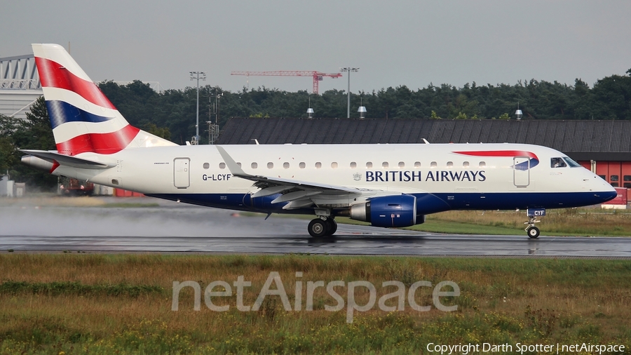 British Airways (CityFlyer) Embraer ERJ-170STD (ERJ-170-100) (G-LCYF) | Photo 219533