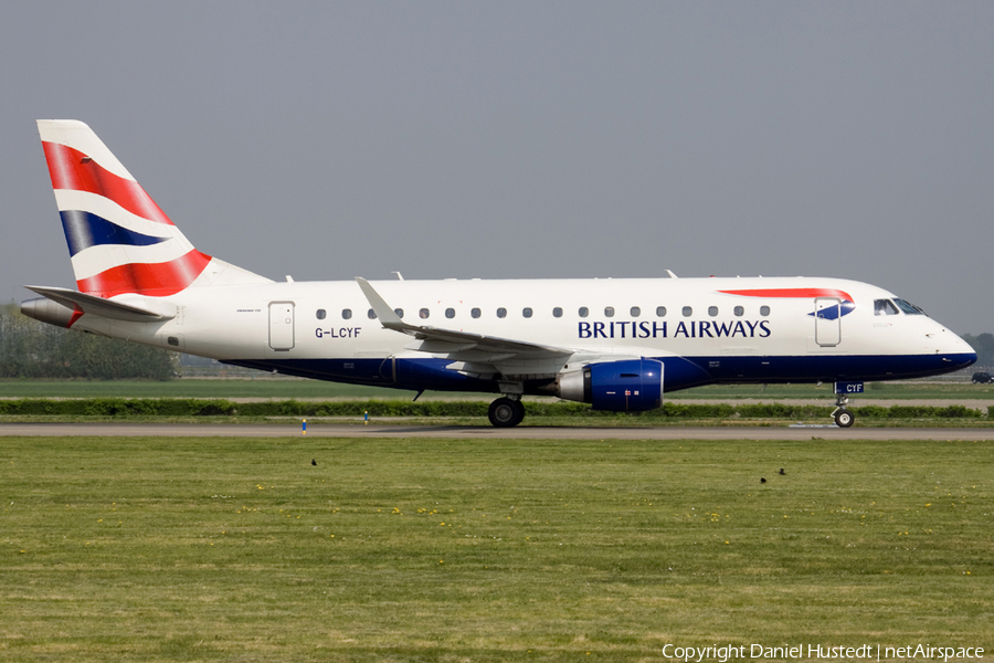 British Airways (CityFlyer) Embraer ERJ-170STD (ERJ-170-100) (G-LCYF) | Photo 544160