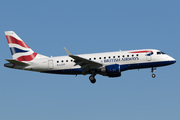 British Airways (CityFlyer) Embraer ERJ-170STD (ERJ-170-100) (G-LCYF) at  Amsterdam - Schiphol, Netherlands