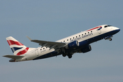 British Airways (CityFlyer) Embraer ERJ-170STD (ERJ-170-100) (G-LCYF) at  London - City, United Kingdom