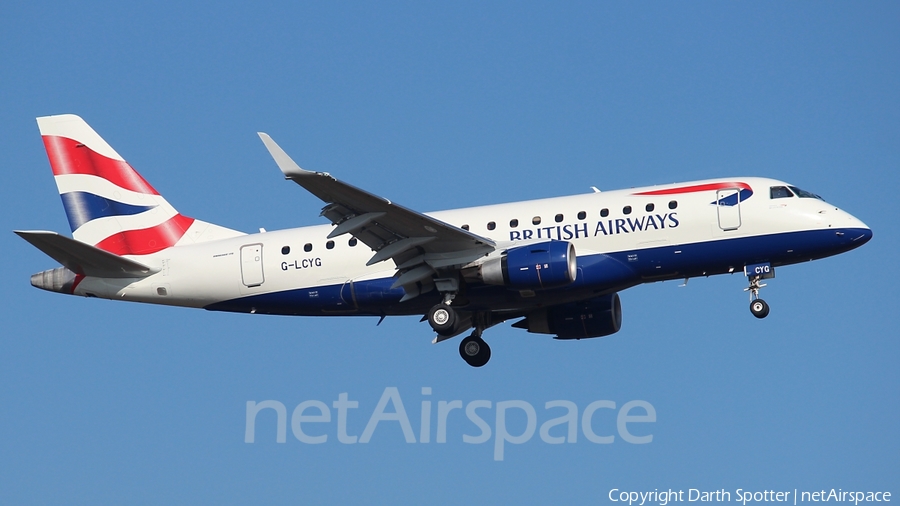 British Airways (CityFlyer) Embraer ERJ-170STD (ERJ-170-100) (G-LCYG) | Photo 208696