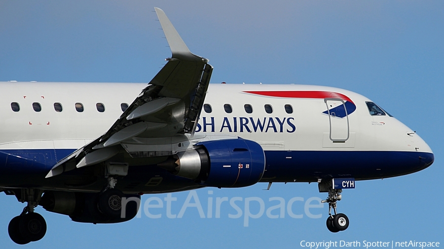 British Airways (CityFlyer) Embraer ERJ-170STD (ERJ-170-100) (G-LCYH) | Photo 210811