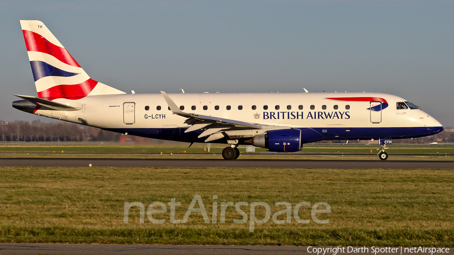 British Airways (CityFlyer) Embraer ERJ-170STD (ERJ-170-100) (G-LCYH) | Photo 358419