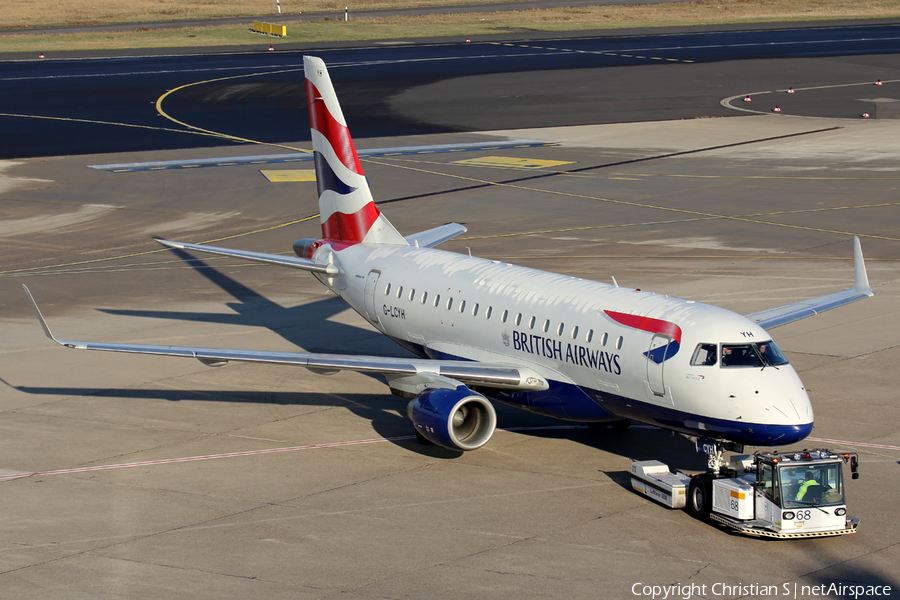 British Airways (CityFlyer) Embraer ERJ-170STD (ERJ-170-100) (G-LCYH) | Photo 133978