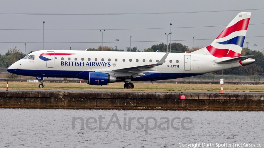 British Airways (CityFlyer) Embraer ERJ-170STD (ERJ-170-100) (G-LCYH) | Photo 182157