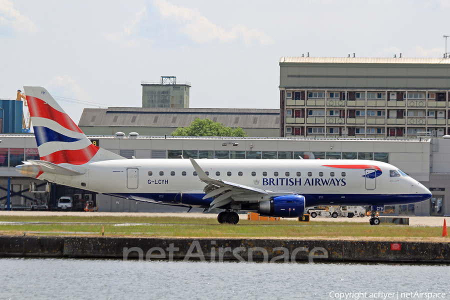 British Airways (CityFlyer) Embraer ERJ-170STD (ERJ-170-100) (G-LCYH) | Photo 326339