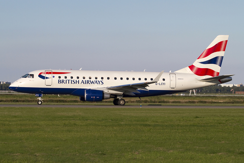 British Airways (CityFlyer) Embraer ERJ-170STD (ERJ-170-100) (G-LCYI) at  Amsterdam - Schiphol, Netherlands