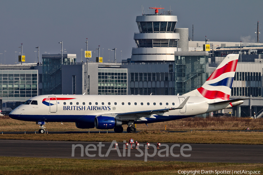 British Airways (CityFlyer) Embraer ERJ-170STD (ERJ-170-100) (G-LCYI) | Photo 254496