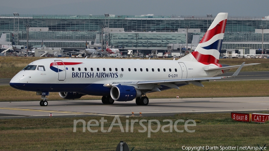 British Airways (CityFlyer) Embraer ERJ-170STD (ERJ-170-100) (G-LCYI) | Photo 219534