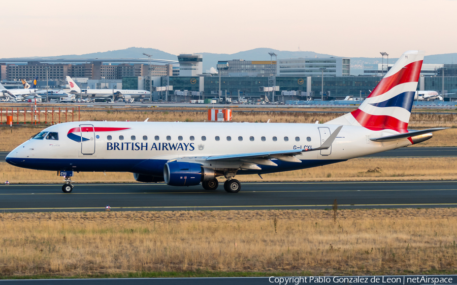 British Airways (CityFlyer) Embraer ERJ-170STD (ERJ-170-100) (G-LCYI) | Photo 339941