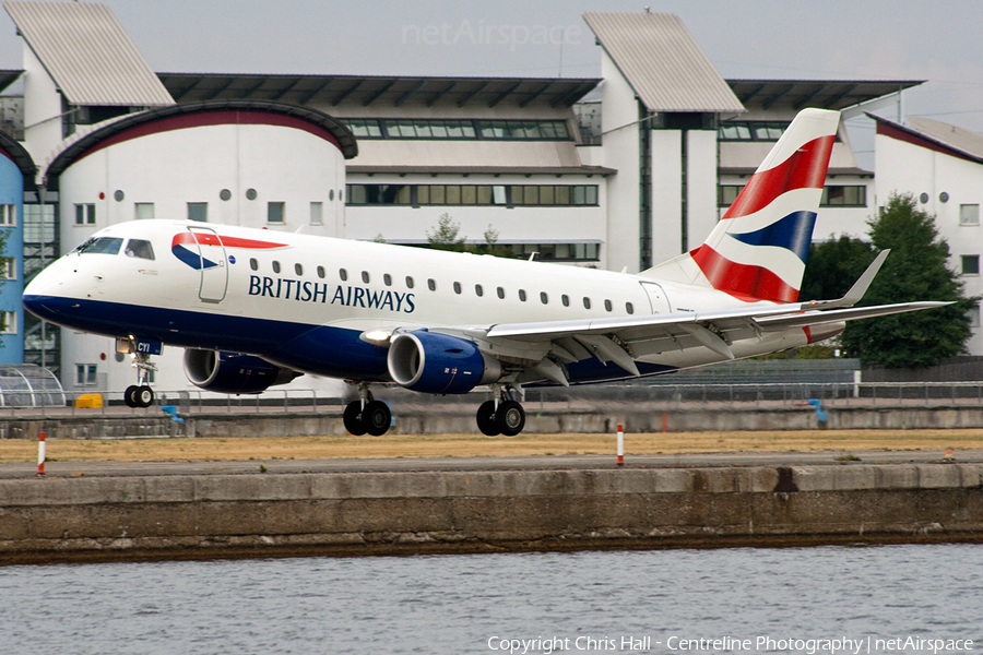 British Airways (CityFlyer) Embraer ERJ-170STD (ERJ-170-100) (G-LCYI) | Photo 3538