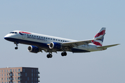 British Airways Embraer ERJ-190LR (ERJ-190-100LR) (G-LCYJ) at  London - City, United Kingdom