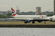 British Airways Embraer ERJ-190LR (ERJ-190-100LR) (G-LCYJ) at  London - City, United Kingdom