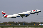 British Airways Embraer ERJ-190LR (ERJ-190-100LR) (G-LCYJ) at  London - City, United Kingdom