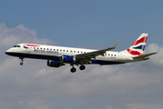 British Airways Embraer ERJ-190LR (ERJ-190-100LR) (G-LCYJ) at  Barcelona - El Prat, Spain