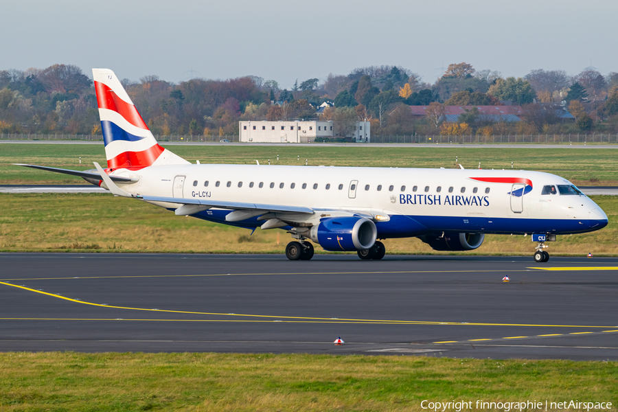 British Airways Embraer ERJ-190LR (ERJ-190-100LR) (G-LCYJ) | Photo 479925