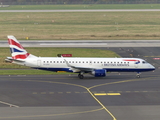 British Airways Embraer ERJ-190LR (ERJ-190-100LR) (G-LCYJ) at  Dusseldorf - International, Germany