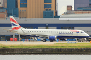 British Airways Embraer ERJ-190LR (ERJ-190-100LR) (G-LCYJ) at  London - City, United Kingdom