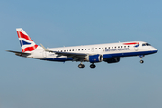 British Airways (CityFlyer) Embraer ERJ-190SR (ERJ-190-100SR) (G-LCYK) at  Amsterdam - Schiphol, Netherlands