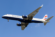 British Airways (CityFlyer) Embraer ERJ-190LR (ERJ-190-100LR) (G-LCYL) at  London - City, United Kingdom