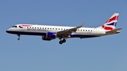 British Airways (CityFlyer) Embraer ERJ-190LR (ERJ-190-100LR) (G-LCYL) at  Palma De Mallorca - Son San Juan, Spain