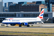 British Airways (CityFlyer) Embraer ERJ-190LR (ERJ-190-100LR) (G-LCYL) at  London - City, United Kingdom