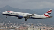British Airways (CityFlyer) Embraer ERJ-190LR (ERJ-190-100LR) (G-LCYM) at  Malaga, Spain