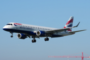 British Airways (CityFlyer) Embraer ERJ-190LR (ERJ-190-100LR) (G-LCYM) at  London - City, United Kingdom