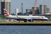 British Airways (CityFlyer) Embraer ERJ-190LR (ERJ-190-100LR) (G-LCYM) at  London - City, United Kingdom