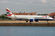 British Airways (CityFlyer) Embraer ERJ-190LR (ERJ-190-100LR) (G-LCYM) at  London - City, United Kingdom