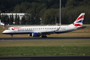 British Airways (CityFlyer) Embraer ERJ-190LR (ERJ-190-100LR) (G-LCYM) at  Berlin - Tegel, Germany