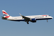 British Airways (CityFlyer) Embraer ERJ-190LR (ERJ-190-100LR) (G-LCYM) at  Amsterdam - Schiphol, Netherlands