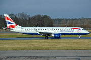 British Airways (CityFlyer) Embraer ERJ-190LR (ERJ-190-100LR) (G-LCYM) at  Edinburgh - Turnhouse, United Kingdom