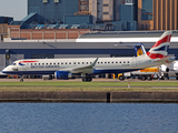 British Airways (CityFlyer) Embraer ERJ-190SR (ERJ-190-100SR) (G-LCYN) at  London - City, United Kingdom