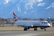 British Airways (CityFlyer) Embraer ERJ-190SR (ERJ-190-100SR) (G-LCYP) at  Salzburg - W. A. Mozart, Austria
