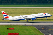British Airways (CityFlyer) Embraer ERJ-190SR (ERJ-190-100SR) (G-LCYU) at  Dusseldorf - International, Germany