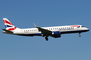 British Airways (CityFlyer) Embraer ERJ-190SR (ERJ-190-100SR) (G-LCYW) at  Amsterdam - Schiphol, Netherlands