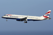 British Airways (CityFlyer) Embraer ERJ-190SR (ERJ-190-100SR) (G-LCYX) at  Tenerife Sur - Reina Sofia, Spain