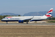 British Airways (CityFlyer) Embraer ERJ-190SR (ERJ-190-100SR) (G-LCYX) at  Palma De Mallorca - Son San Juan, Spain