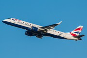 British Airways (CityFlyer) Embraer ERJ-190SR (ERJ-190-100SR) (G-LCYZ) at  Amsterdam - Schiphol, Netherlands