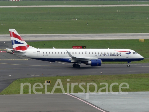 British Airways (CityFlyer) Embraer ERJ-190SR (ERJ-190-100SR) (G-LCYZ) at  Dusseldorf - International, Germany