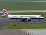 British Airways (CityFlyer) Embraer ERJ-190SR (ERJ-190-100SR) (G-LCYZ) at  Dusseldorf - International, Germany