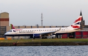 British Airways (CityFlyer) Embraer ERJ-190SR (ERJ-190-100SR) (G-LCYZ) at  London - City, United Kingdom