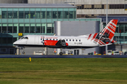 Loganair SAAB 340B (G-LGNE) at  Manchester - International (Ringway), United Kingdom