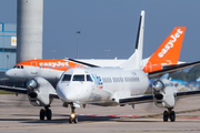 Flybe (Loganair) SAAB 2000 (G-LGNR) at  Manchester - International (Ringway), United Kingdom