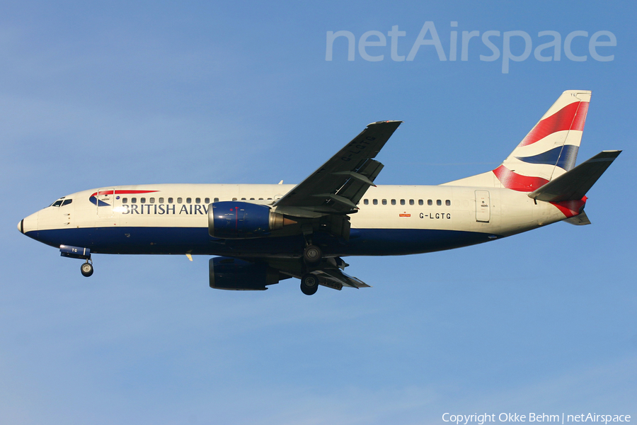 British Airways Boeing 737-3Q8 (G-LGTG) | Photo 70743
